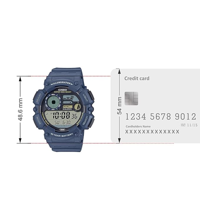 CASIO Youth WS-1500H-2AVDF - D293 - KRISHNA WATCH COMPANY