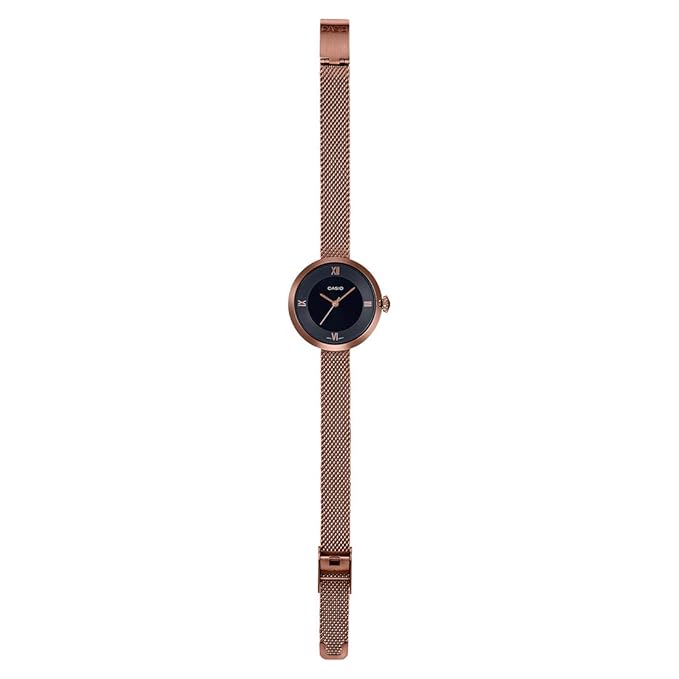 CASIO Rose Gold Analog - Women's Watch LTPE154MR-1ADF - A1853 - KRISHNA WATCH COMPANY