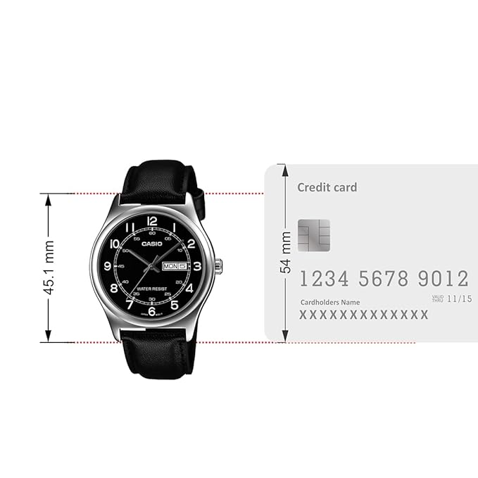 Casio Enticer Men MTP-V006L-1B2UDF - A2317 - KRISHNA WATCH COMPANY