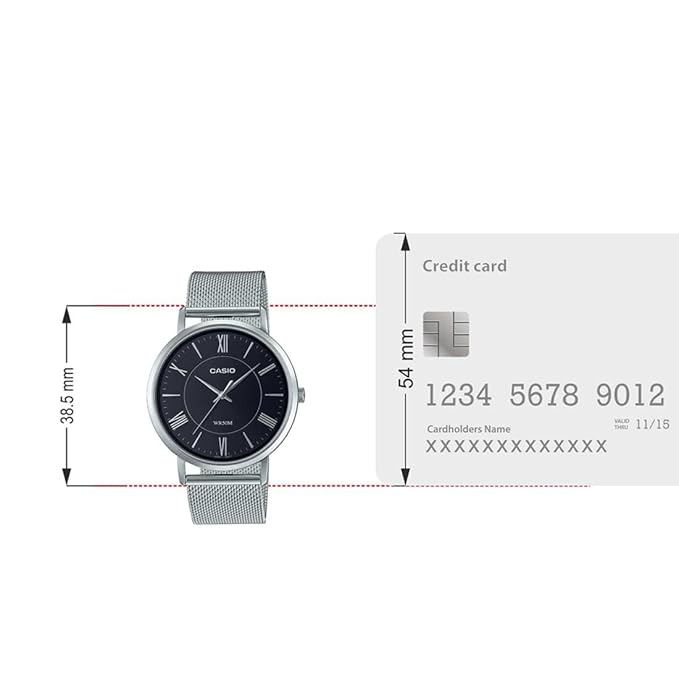 CASIO ENTICER MEN MTP-B110M-1AVDF - A1917 - KRISHNA WATCH COMPANY