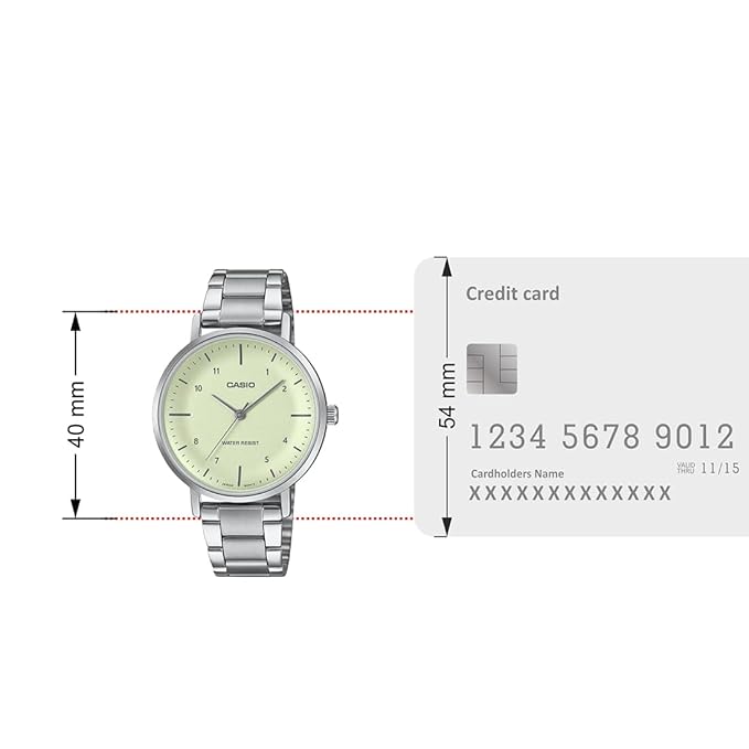 Casio ENTICER LADIES LTP-VT03D-3BDF - A2422 - KRISHNA WATCH COMPANY
