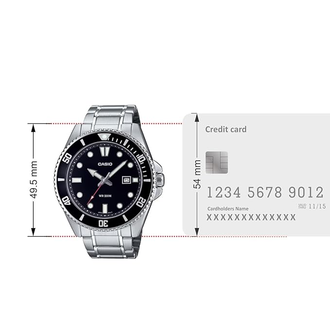 CASIO ENTICER MEN MDV-107D-1A1VDF - A2189 - KRISHNA WATCH COMPANY