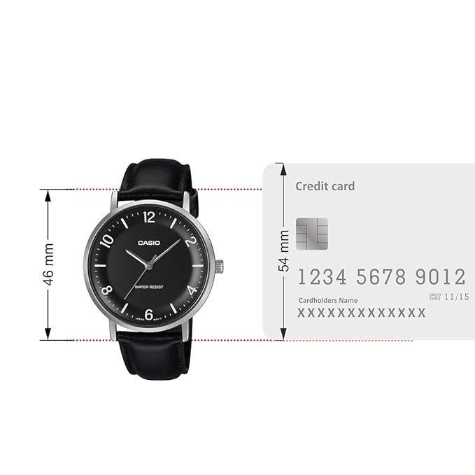 Casio Enticer Men MTP-VT03L-1BDF - A2408 - KRISHNA WATCH COMPANY