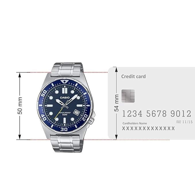 Casio ENTICER MEN MTD-135D-2AVDF - A2377 - KRISHNA WATCH COMPANY