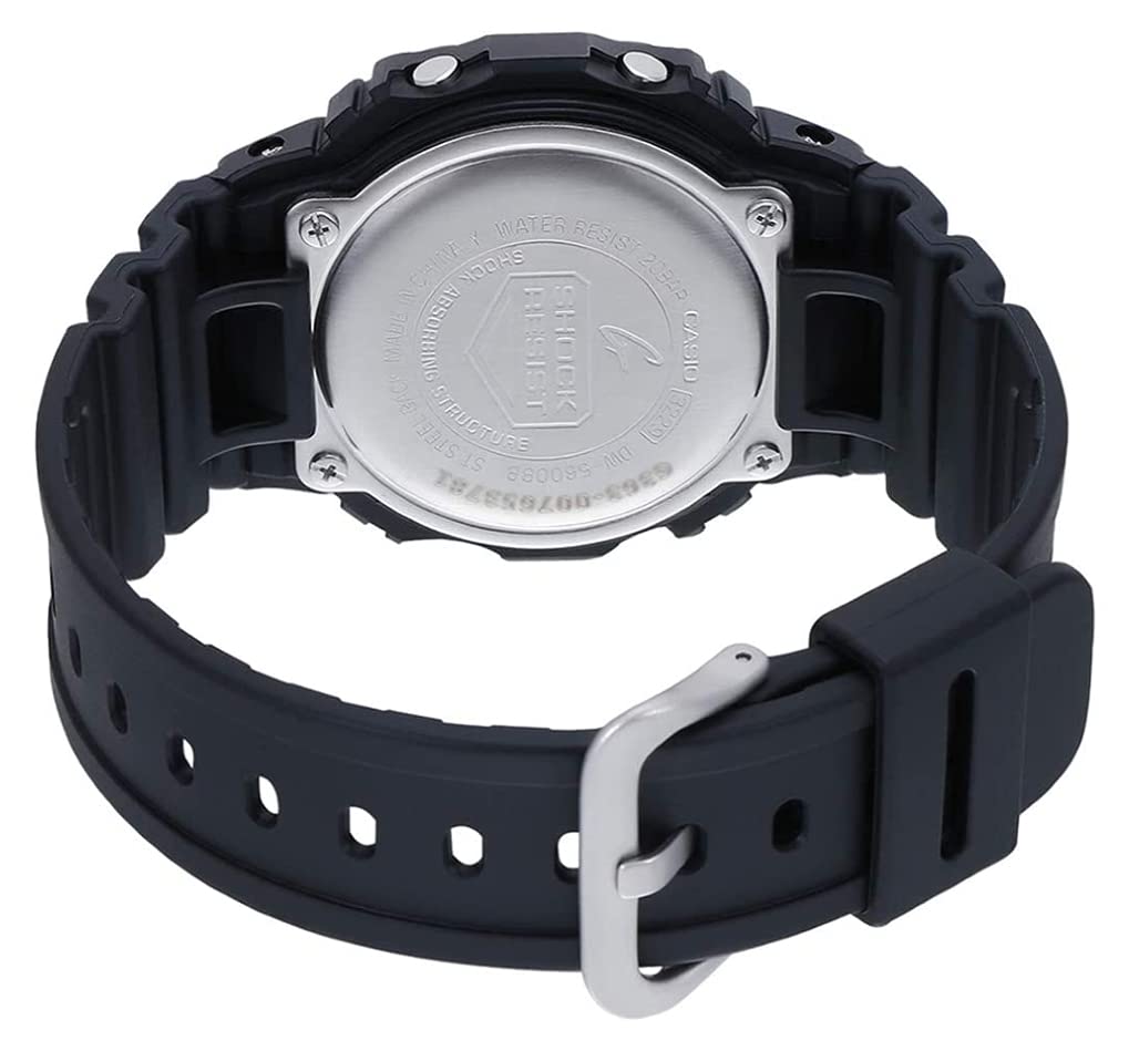 Black Digital - Men's Watch Gshock - DW-5600BB-1DR (G363) - KRISHNA WATCH COMPANY