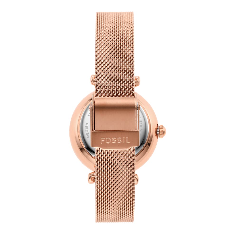 Fossil Carlie Mini Me Women's Watch - ME3188 - KRISHNA WATCH COMPANY