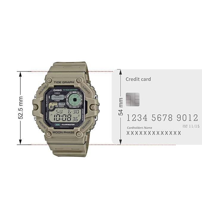 Casio Youth WS-1700H-5AVDF - A2248 - KRISHNA WATCH COMPANY