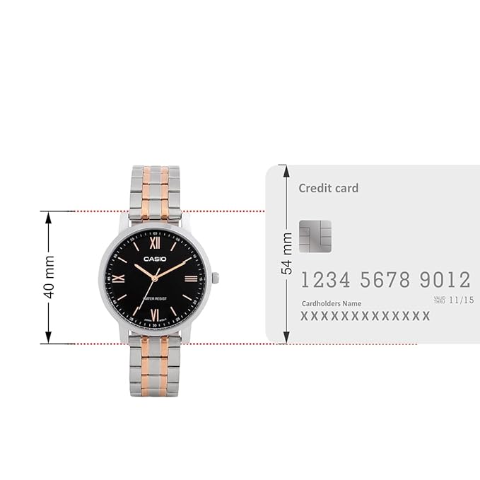 CASIO Analog Watch for Women ENTICER LTP-SN1SR-1A(A2157) - KRISHNA WATCH COMPANY