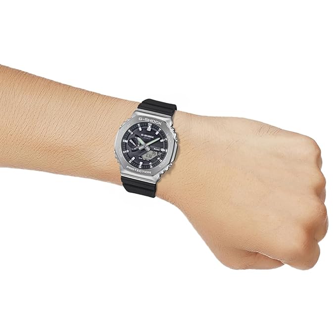 Casio G-Shock Resin Strap Men Watch GBM2100-1ADR - G1581 - KRISHNA WATCH COMPANY