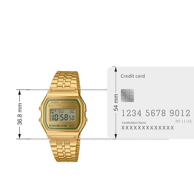 CASIO VINTAGE COLLECTION A158WEGV-9ADF - D377 - KRISHNA WATCH COMPANY