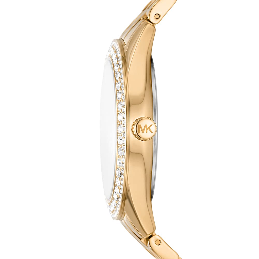 Michael Kors Harlowe Analog Gold Dial Women's Watch-MK4709 - KRISHNA WATCH COMPANY