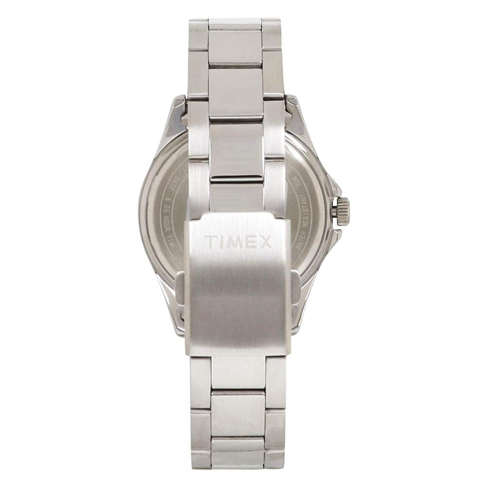 TIMEX E CLASS WOMEN'S ROSE GOLD DIAL ROUND CASE MULTIFUNCTION FUNCTION WATCH -TWEL13000 - KRISHNA WATCH COMPANY