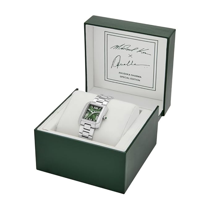 Michael Kors Stainless Steel Analog Green Dial Women's Watch-MK4832 - KRISHNA WATCH COMPANY