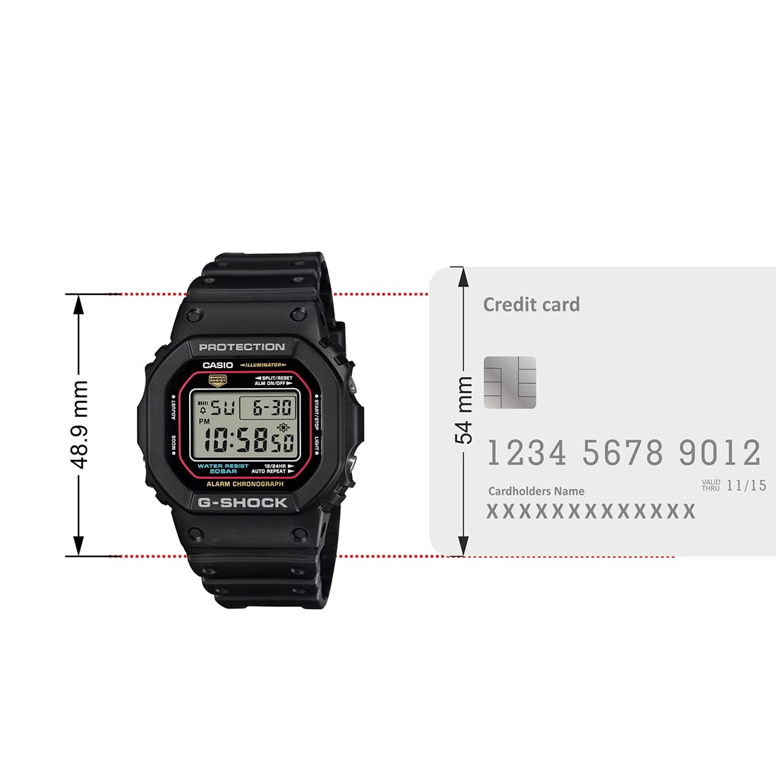 CASIO G-SHOCK DW-5600RL-1DR - G1683 - KRISHNA WATCH COMPANY