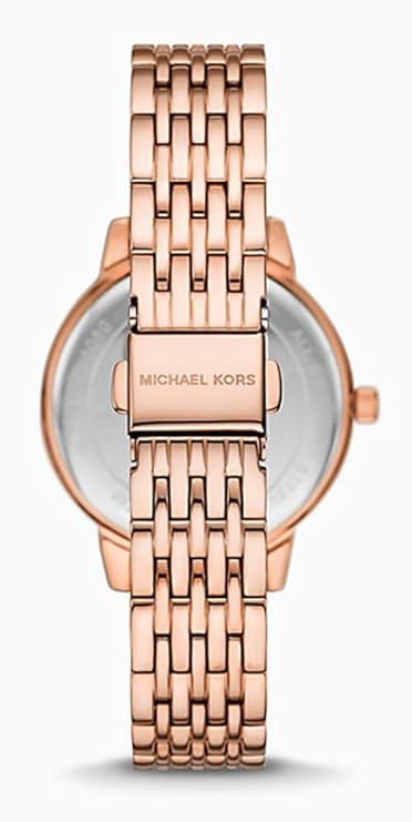 Michael Kors Melissa Rose Gold Stainless Steel Women's Watch MKO1081 - KRISHNA WATCH COMPANY
