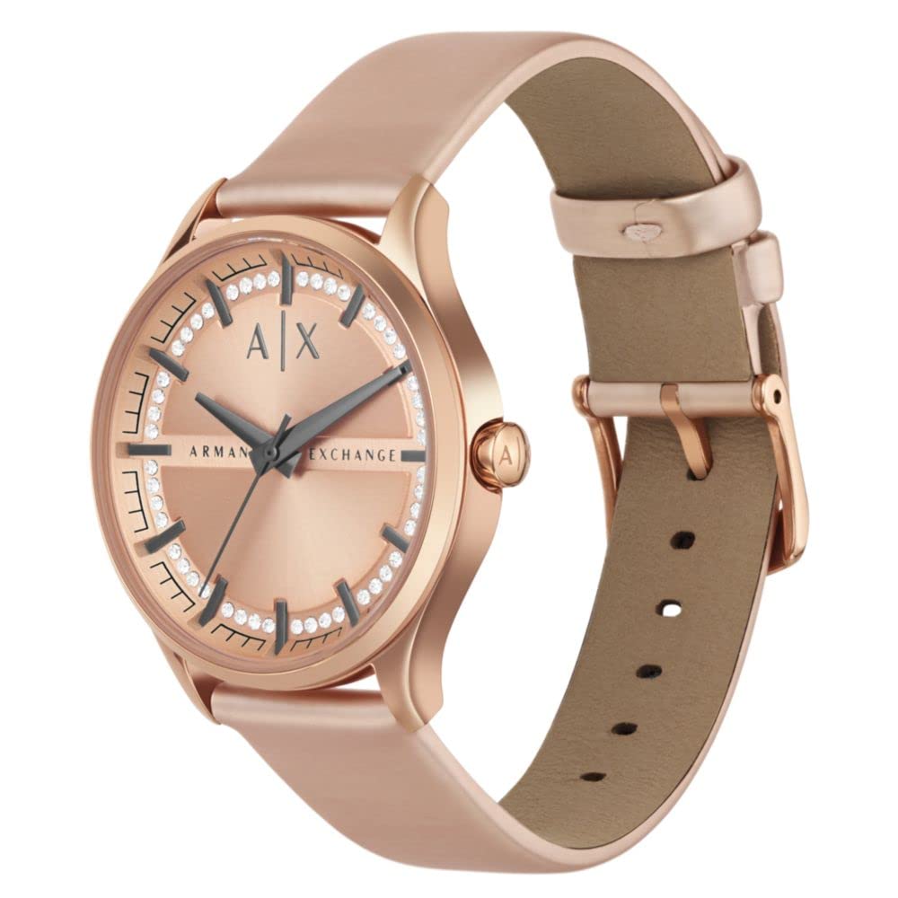 Armani Exchange Analog Rose Gold Dial Women's Watch-AX5272 - KRISHNA WATCH COMPANY