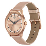 Armani Exchange Analog Rose Gold Dial Women's Watch-AX5272