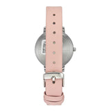 TIMEX Leather Women Pink Round Dial Analog Watch - Twel15816 - KRISHNA WATCH COMPANY