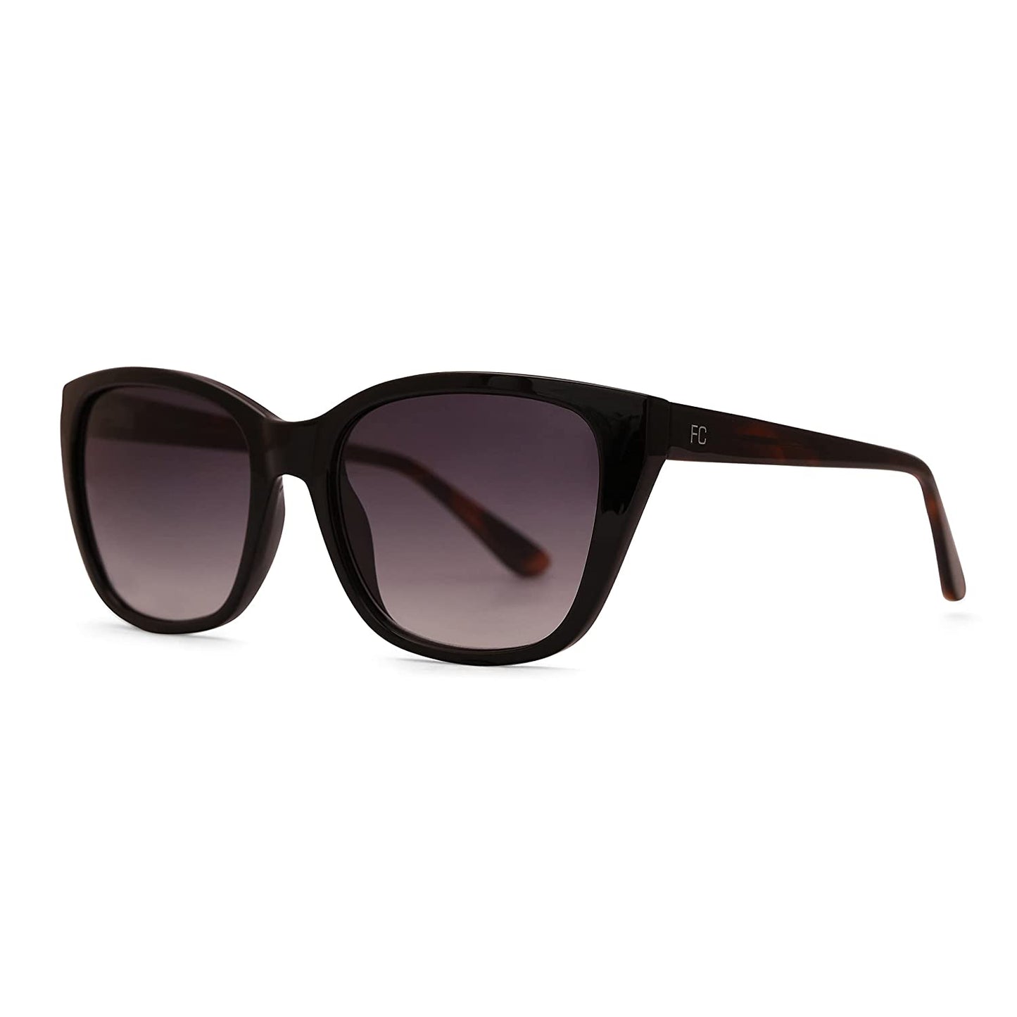French Connection Gradient Cat Eye Women Sunglasses - FC 7594 C1