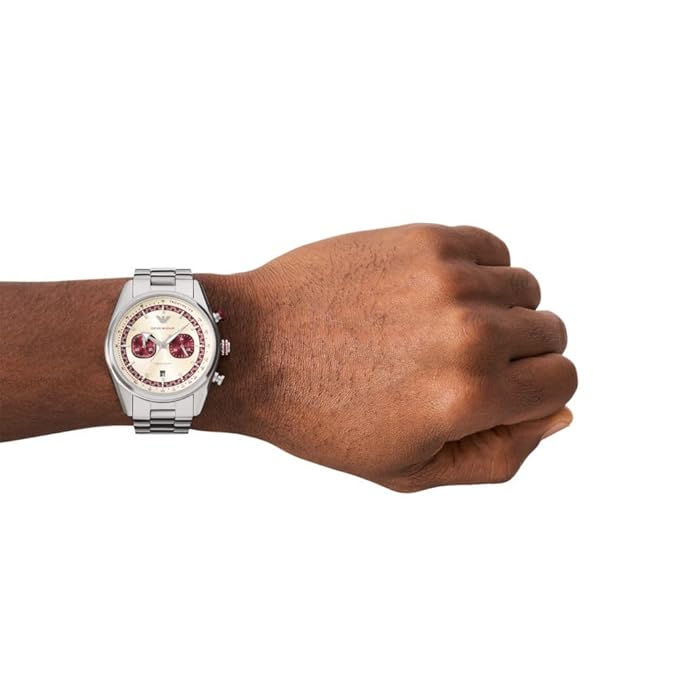 Emporio Armani Analog Multicolor Dial Men's Stainless Steel Watch-AR11645 - KRISHNA WATCH COMPANY