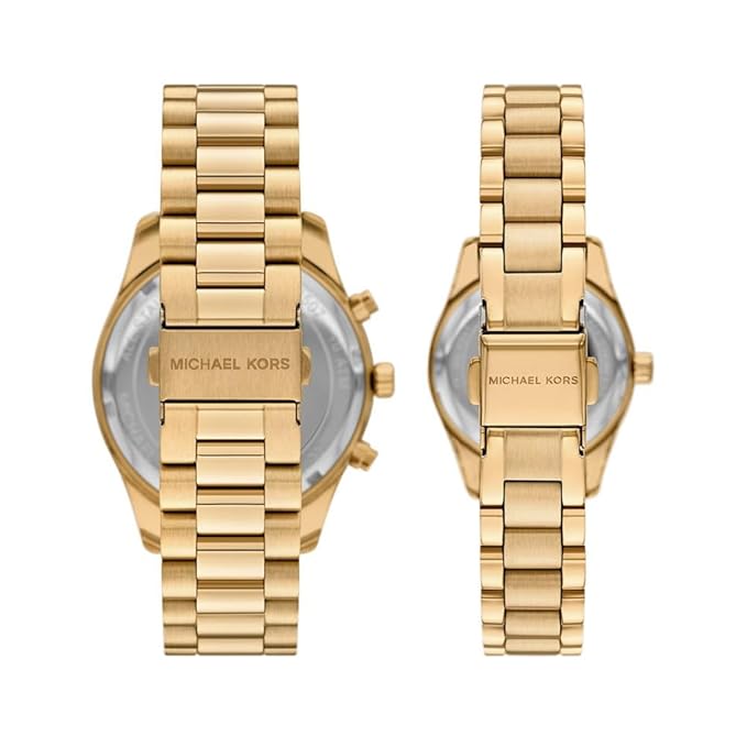 Michael Kors Lexington Two-Tone Watch MK4952SET - KRISHNA WATCH COMPANY