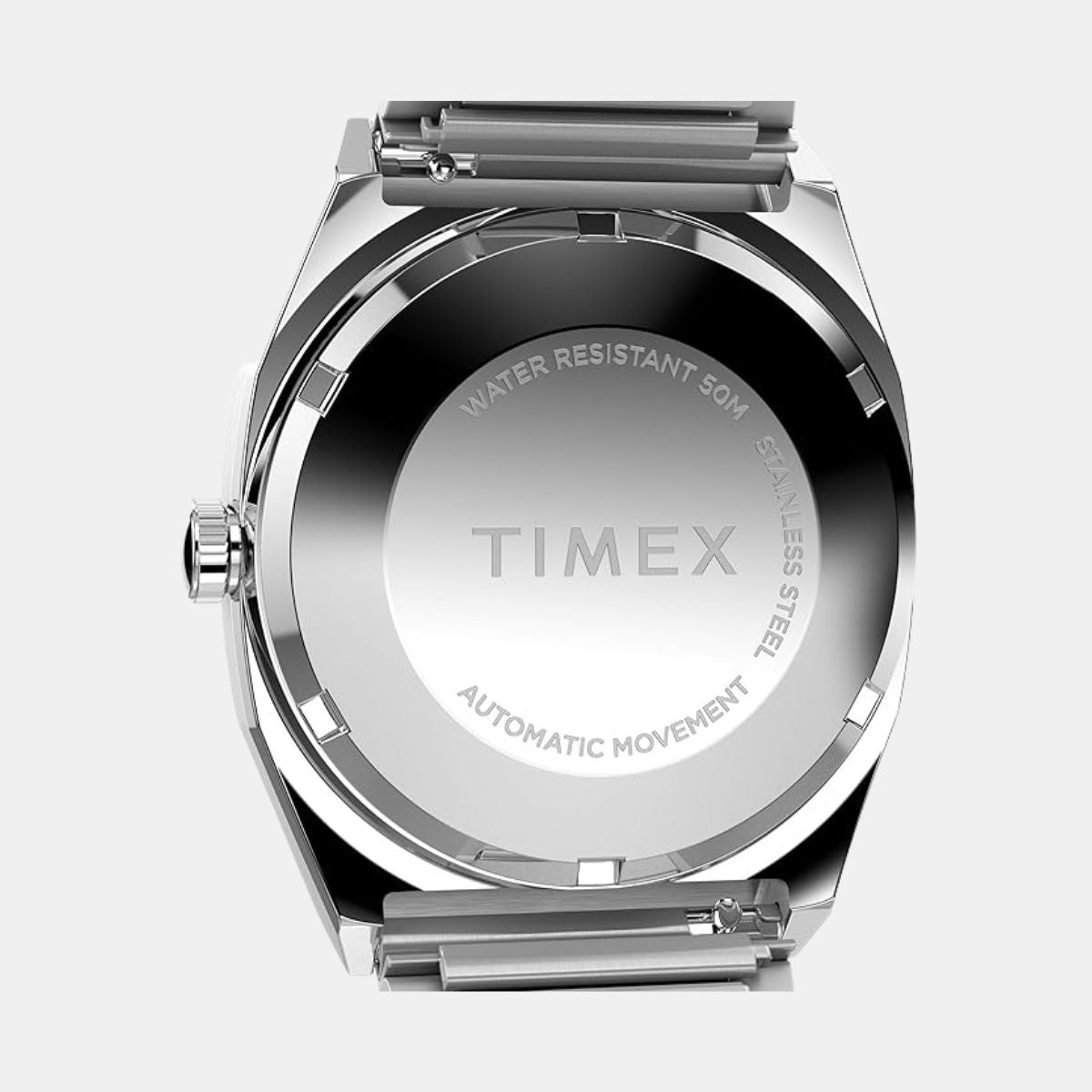 Timex Q TIMEX Men Blue Rectangle Dial Automatic Analog Watch - TW2Y07300UJ - KRISHNA WATCH COMPANY