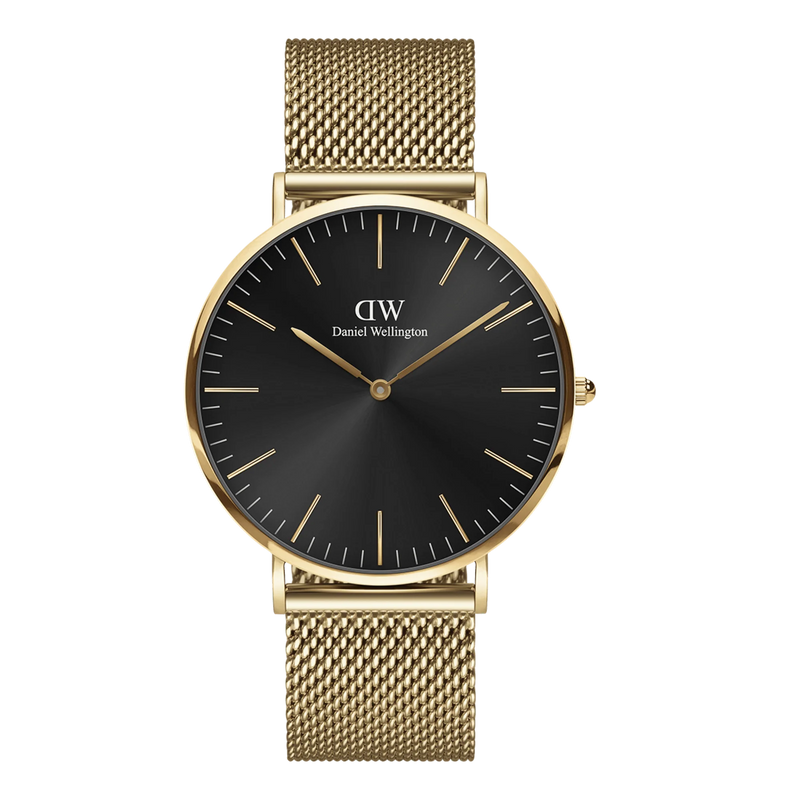 Daniel Wellington Classic Men Black Round Dial Analog Watch - DW00100631K