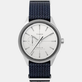 Timex Marlin Jet Automatic 38mm Fabric Strap Watch TW2V72300U9 - KRISHNA WATCH COMPANY