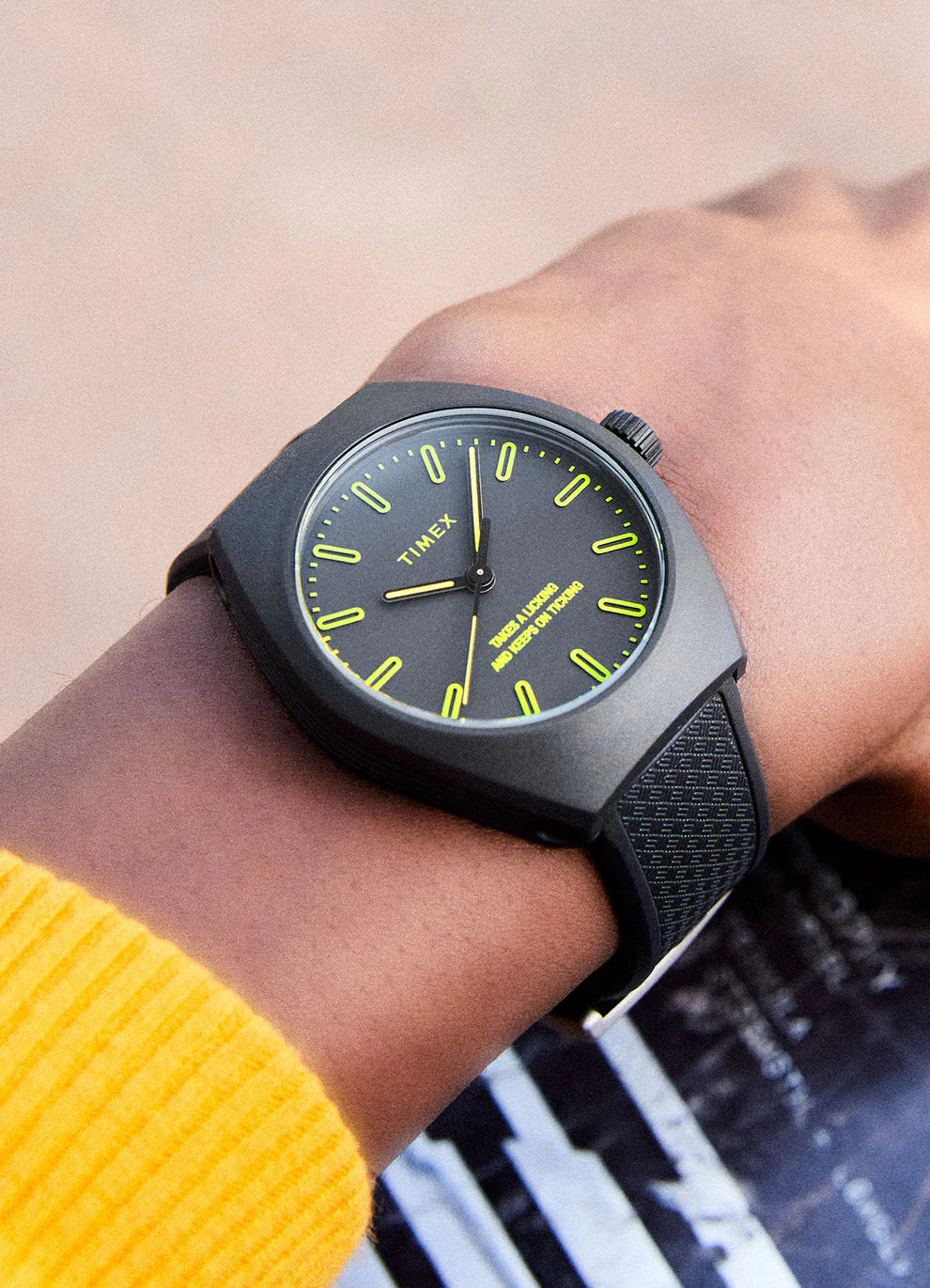 TIMEX Urban Pop 40mm Eco-Friendly Strap Watch TW2W42400UJ - KRISHNA WATCH COMPANY