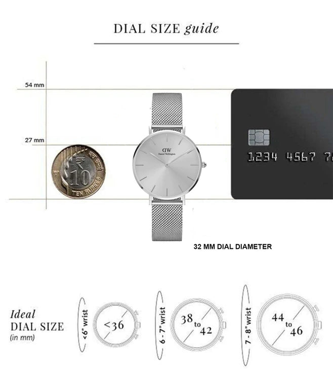 DANIEL WELLINGTON Petite Unitone Watch for Women DW00100468 - KRISHNA WATCH COMPANY