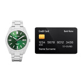 ALBA Emerald Green Textured Dial Watch - AS9S67X1