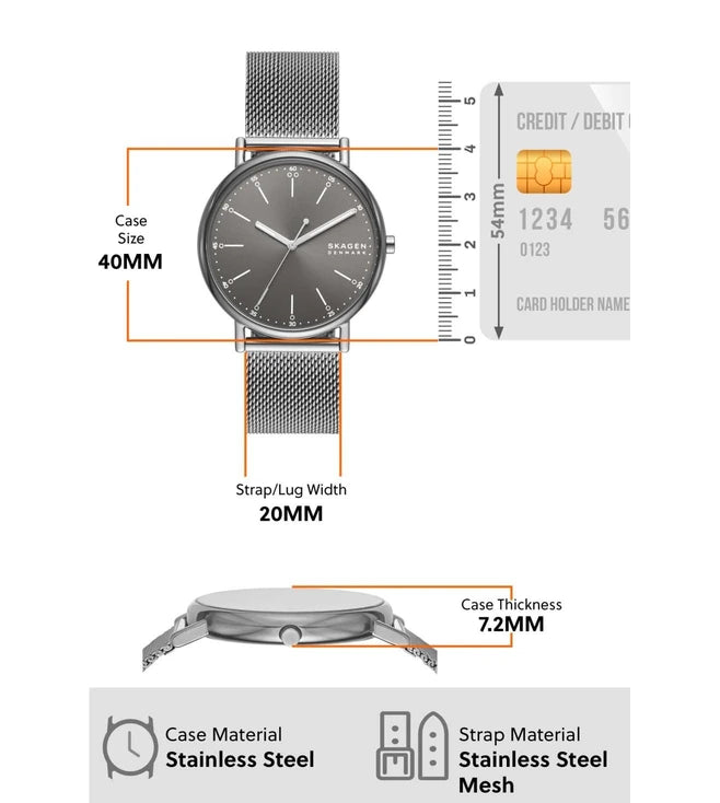 SKAGEN Signatur Watch for Men SKW1155SET - KRISHNA WATCH COMPANY