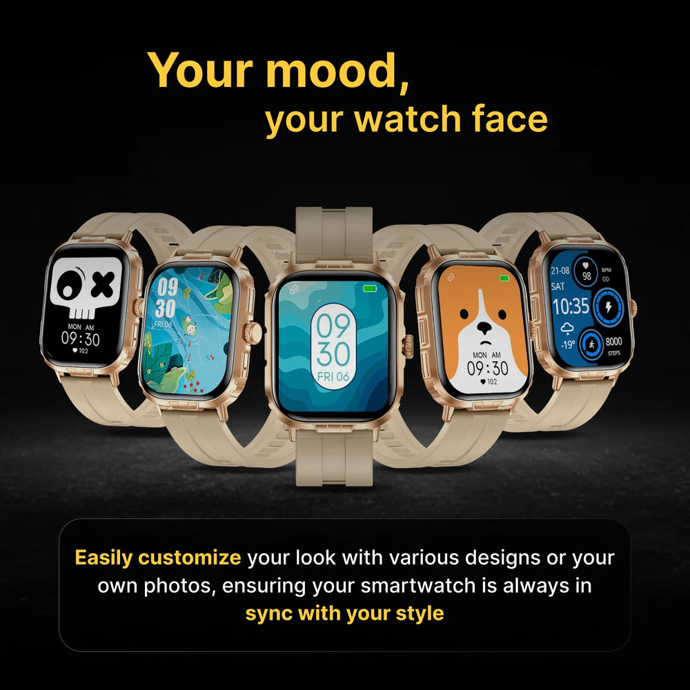 Timex iConnect Go+ 1.83"(4.64 cm) Display with Metallic Body and BT Calling Smartwatch For Unisex - TWIXW1001T - KRISHNA WATCH COMPANY