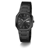 Guess Oliver Black Rectangle Quartz Men Watch - GW0978G4 - KRISHNA WATCH COMPANY