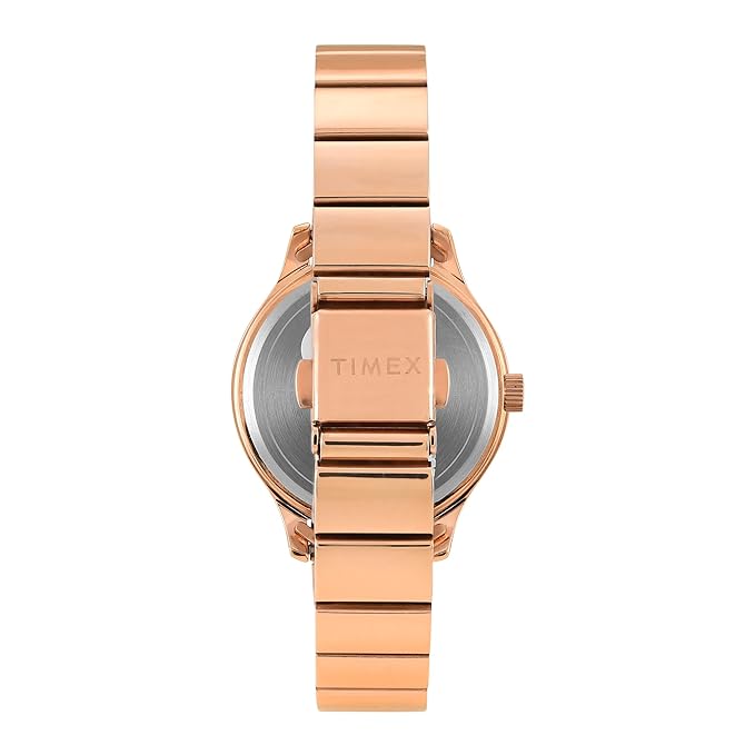 TIMEX Black Round Dial Analog Womens Watch - TWTL13703 - KRISHNA WATCH COMPANY