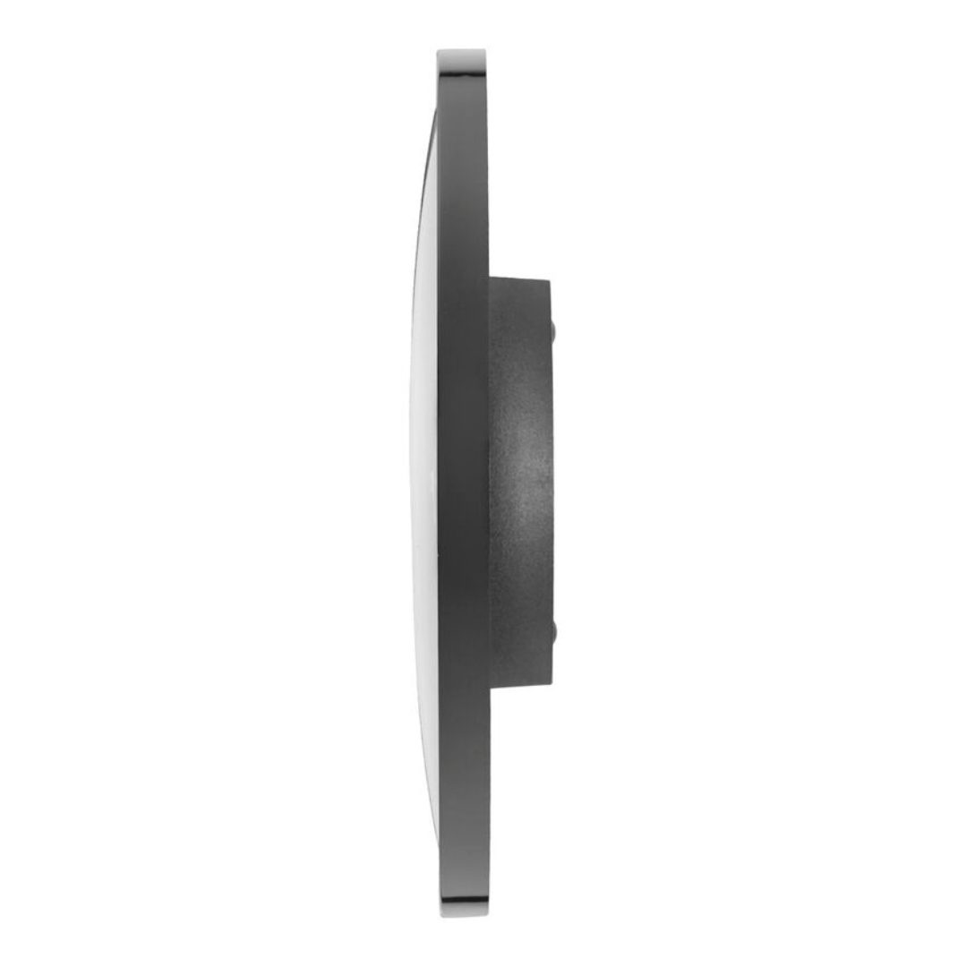 Titan Black Wall Clock with Domed Glass W0010PA01 - KRISHNA WATCH COMPANY