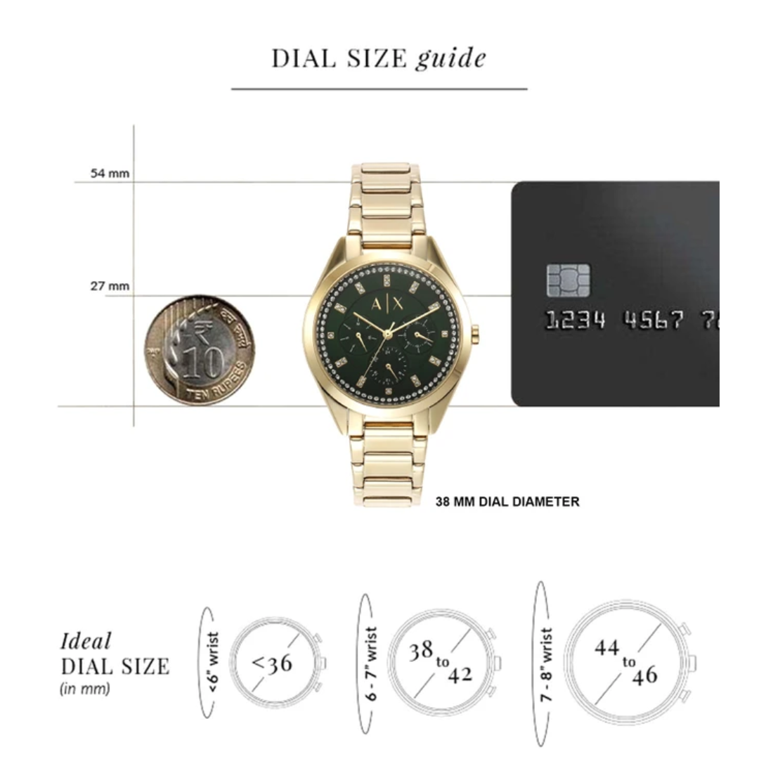 Armani Exchange Lady Giacomo Analog Watch for Women - AX5661 - KRISHNA WATCH COMPANY