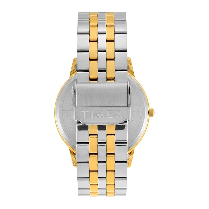 TIMEX Classics Silver Round Dial Analog Mens Watch - TWTG12103 - KRISHNA WATCH COMPANY