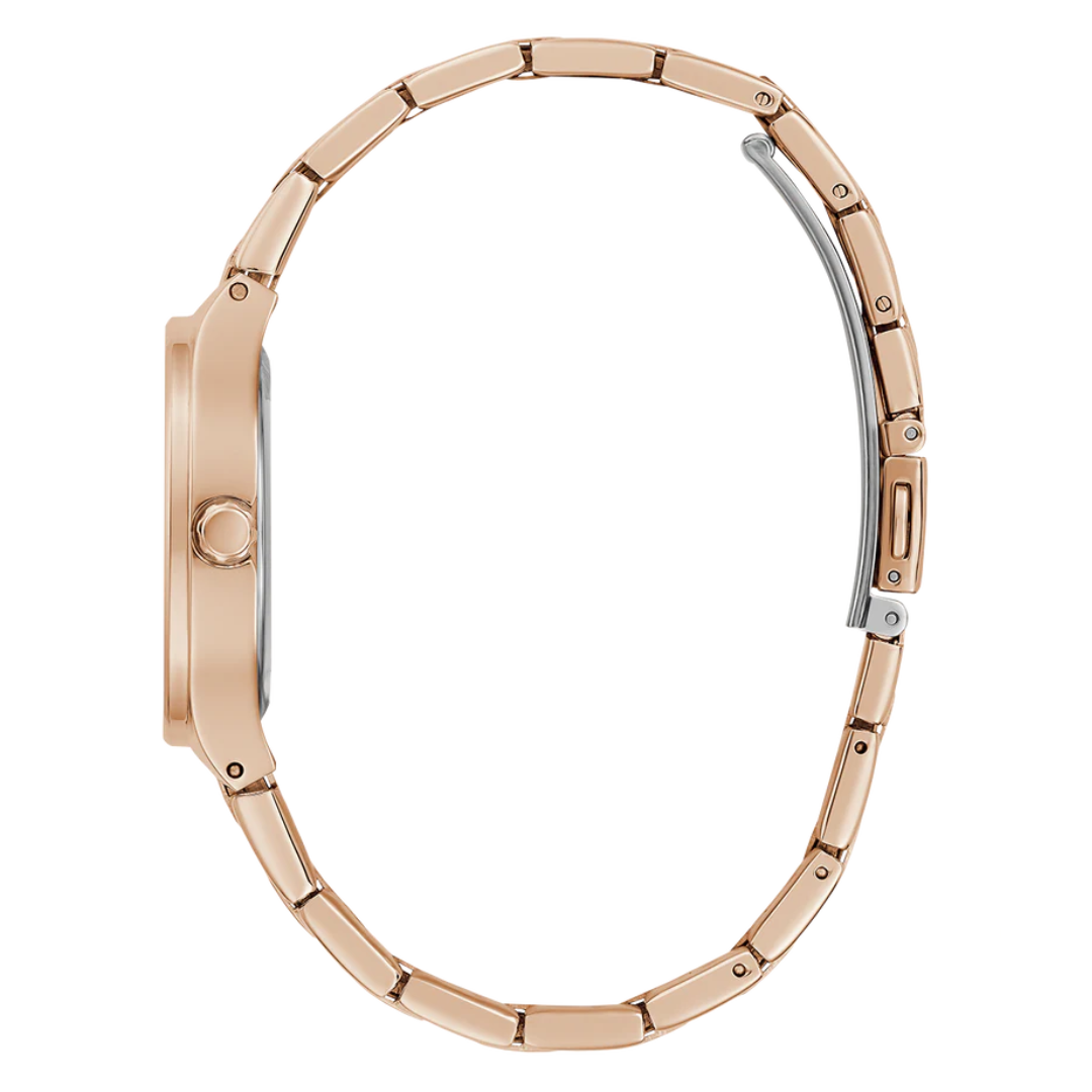 Guess Ladies Rose Gold Tone Analog Watch GW0615L3 - KRISHNA WATCH COMPANY
