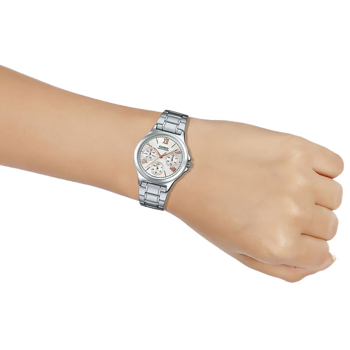 Casio ENTICER LADIES LTP-V300D-7A2UDF - A1697 - KRISHNA WATCH COMPANY