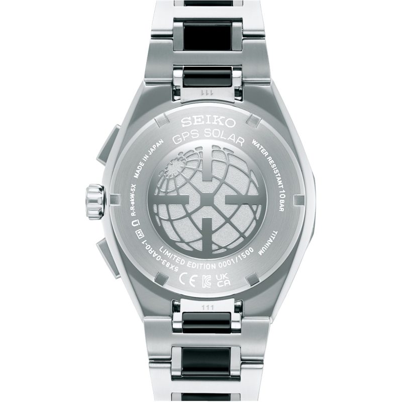 Seiko Astron GPS Solar Dual-Time Chronograph Limited Edition - SSH180J1 - KRISHNA WATCH COMPANY