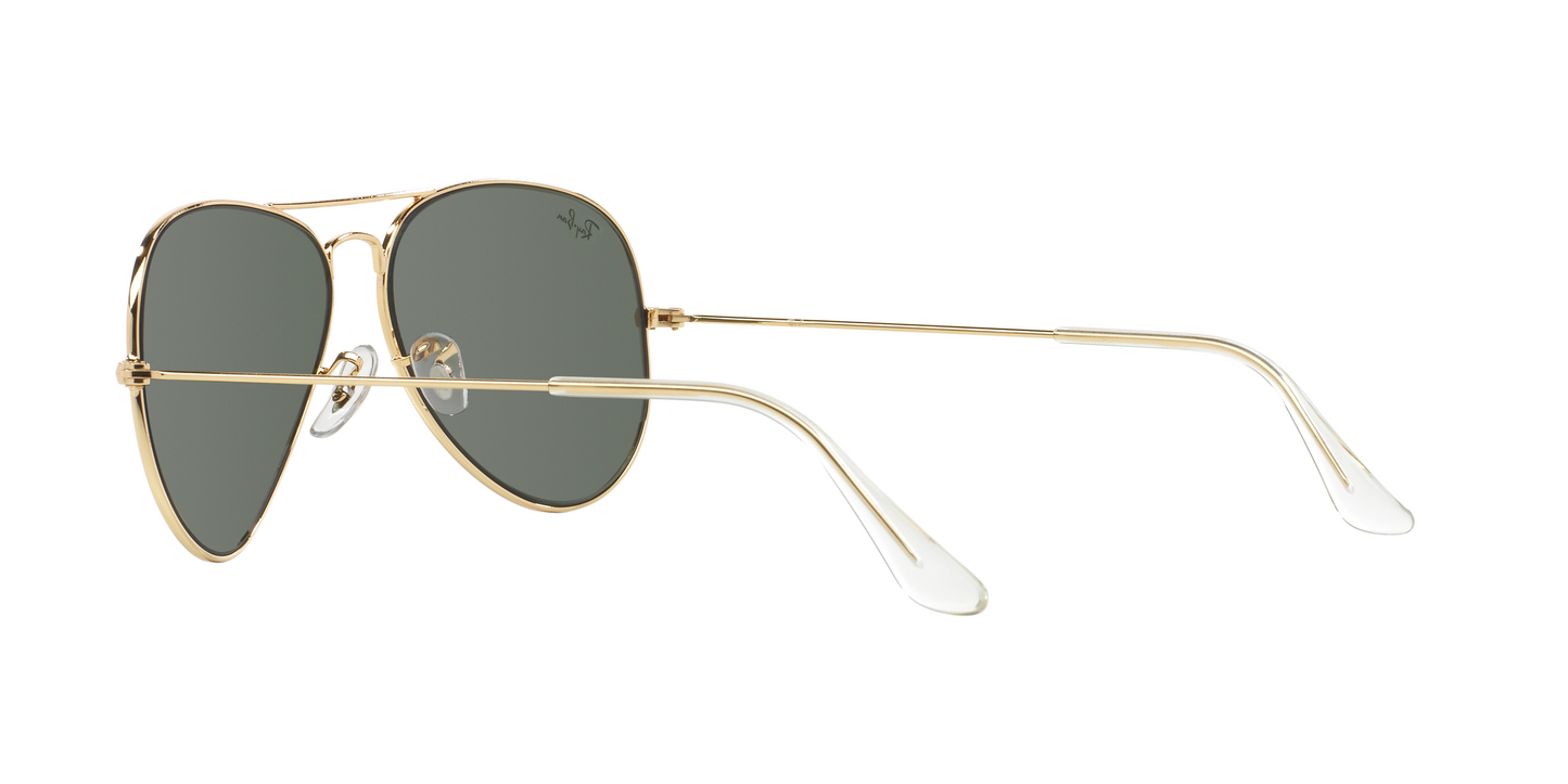 Ray-Ban Unisex UV Protected Green Lens Pilot Sunglasses - 0RB3025I L0205 58