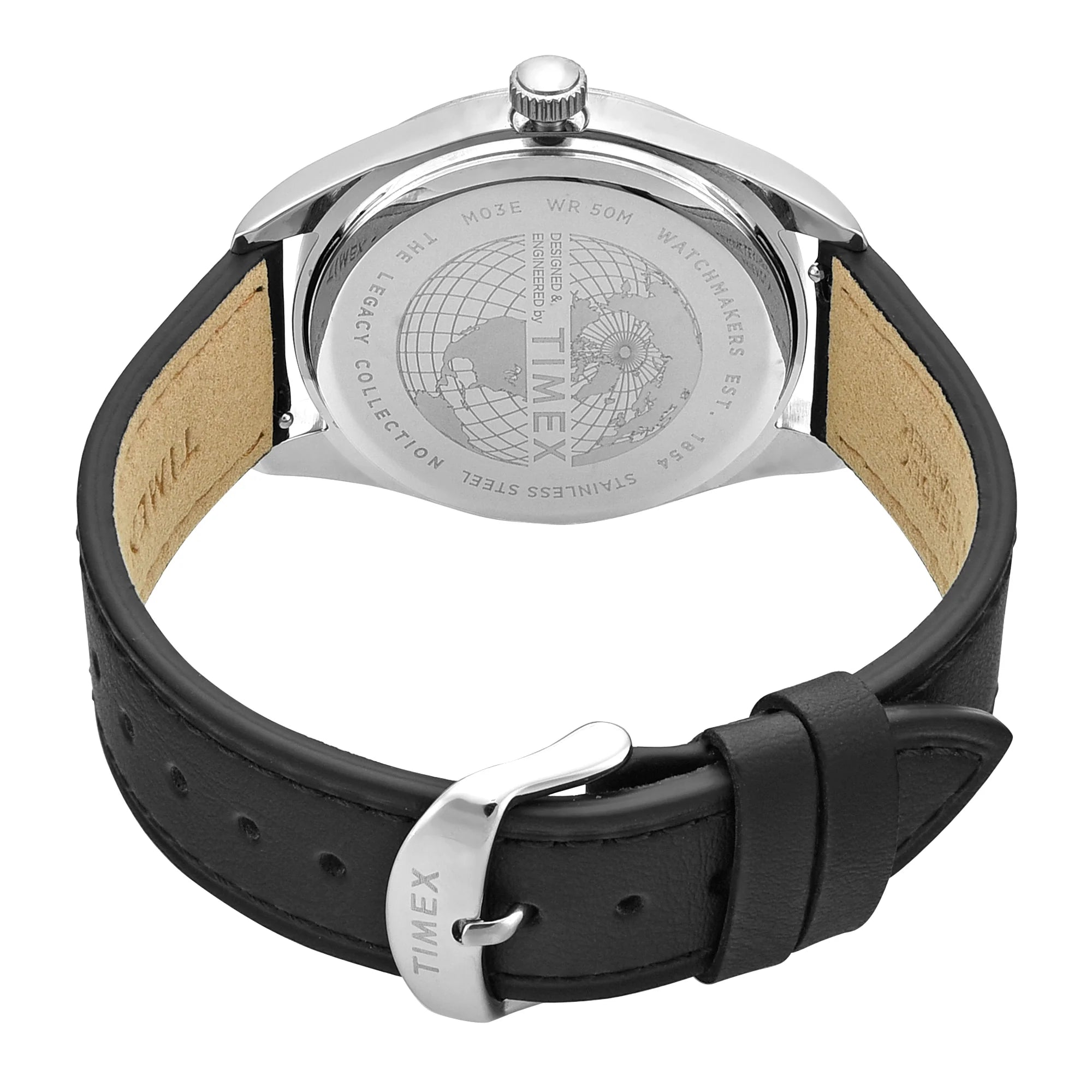 TIMEX Trend Legacy Black Round Dial Analog Men's Watch - TWEG27107 - KRISHNA WATCH COMPANY