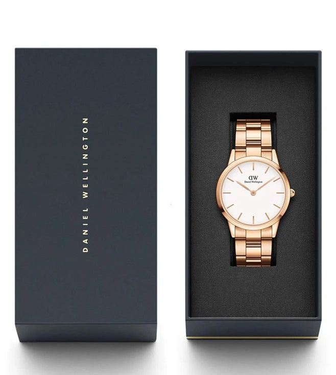 DANIEL WELLINGTON Iconic Link Watch for Men DW00100343 - KRISHNA WATCH COMPANY