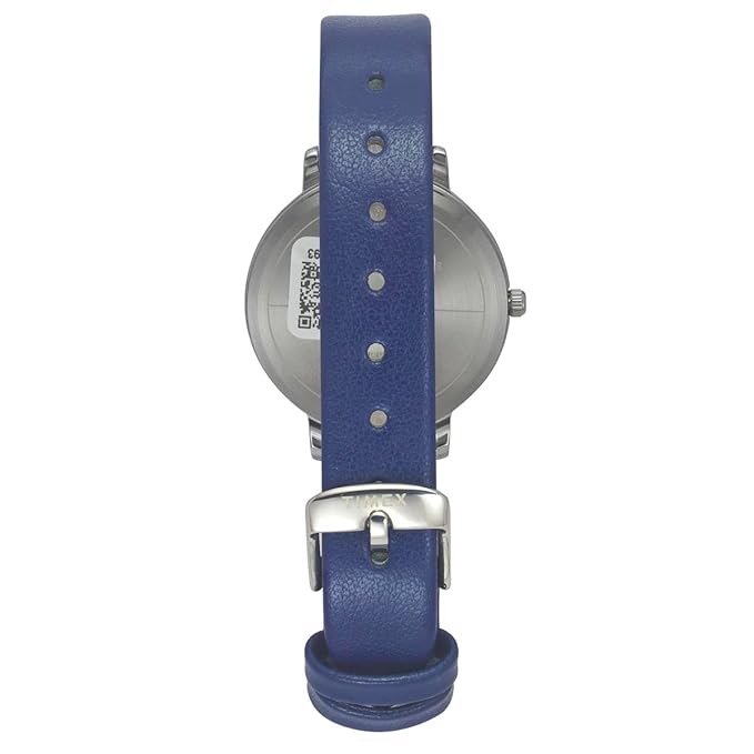 TIMEX Women Blue Round Dial Analog Watch - TWEL15818 - KRISHNA WATCH COMPANY