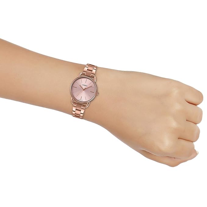 Casio Enticer Ladies LTP-E412PG-4ADF - A1795 - KRISHNA WATCH COMPANY