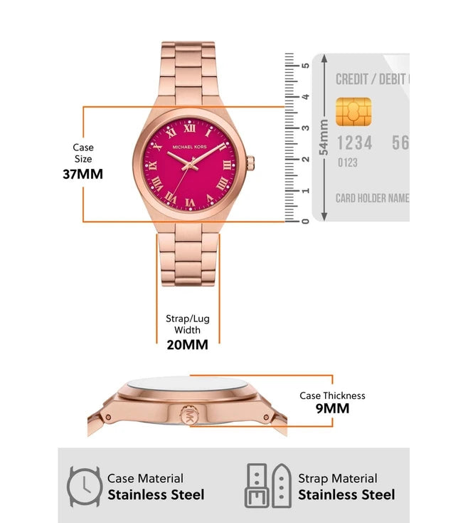 MICHAEL KORS Lennox Analog Watch for Women MK7462 - KRISHNA WATCH COMPANY