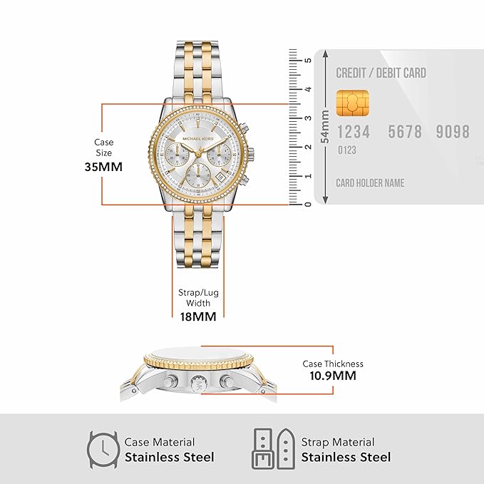 Michael Kors Analog White Dial Women's Watch-MK7532