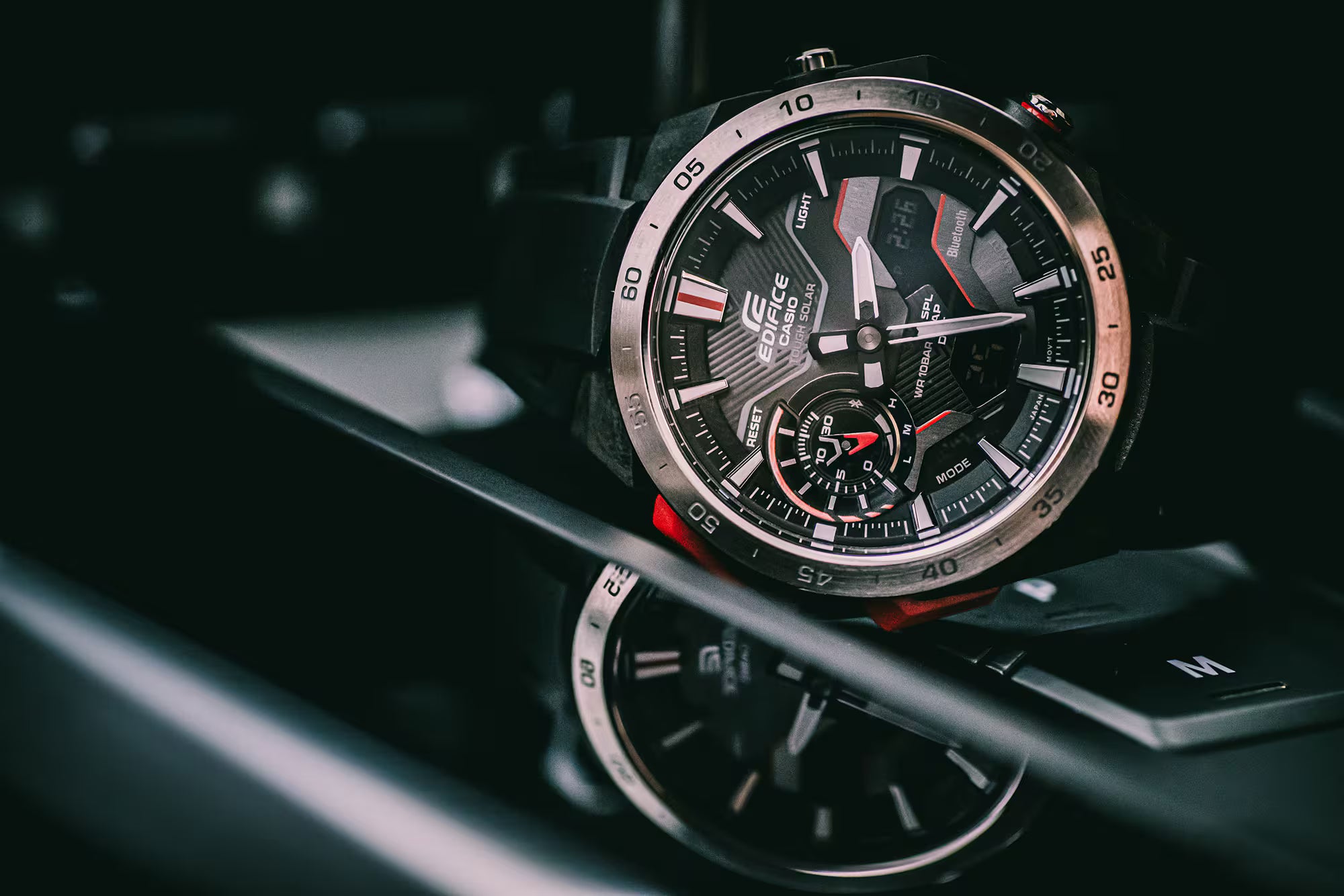 Casio Edifice ECB-2200P-1ADF - ED591 - KRISHNA WATCH COMPANY
