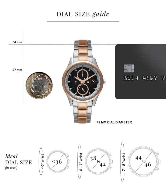 Armani Exchange Dante Analog Watch for Men - AX1882 - KRISHNA WATCH COMPANY
